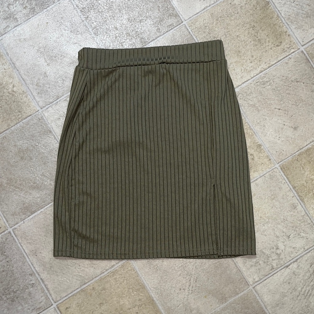 NWT Nasty Gal Mini Skirt with Slit